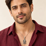 Load image into Gallery viewer, Ganesha Silver Pendant