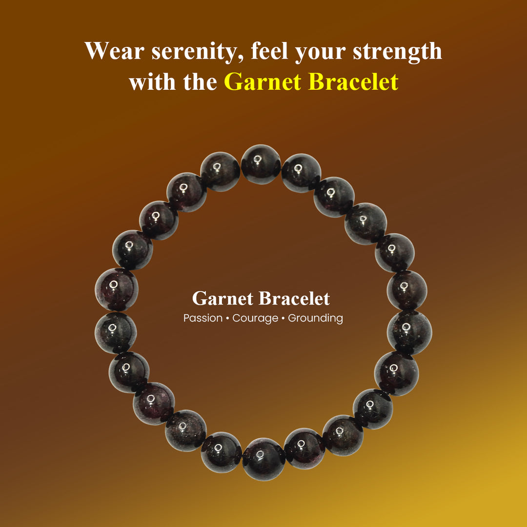 Garnet Bracelet: Commitment