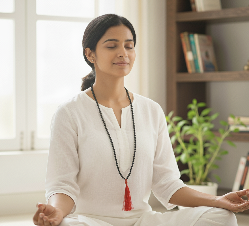 Karungali Japmala: Harmony & Protection