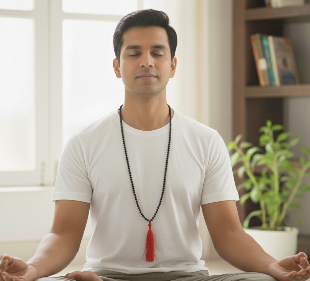 Karungali Japmala: Harmony & Protection