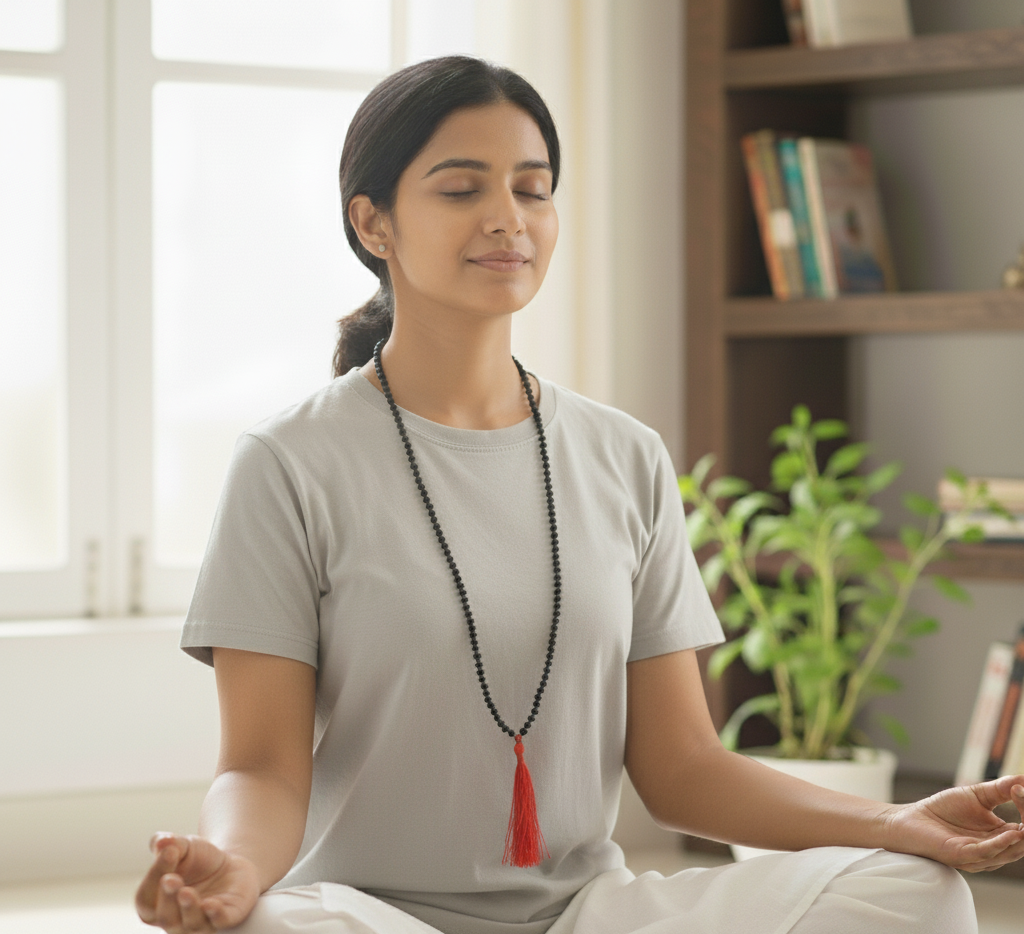 Karungali Japmala: Harmony & Protection