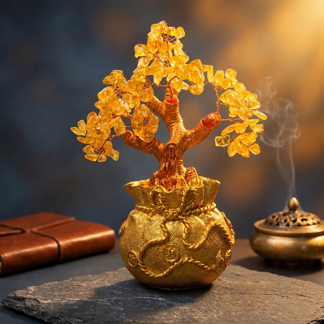 Citrine Crystal Tree