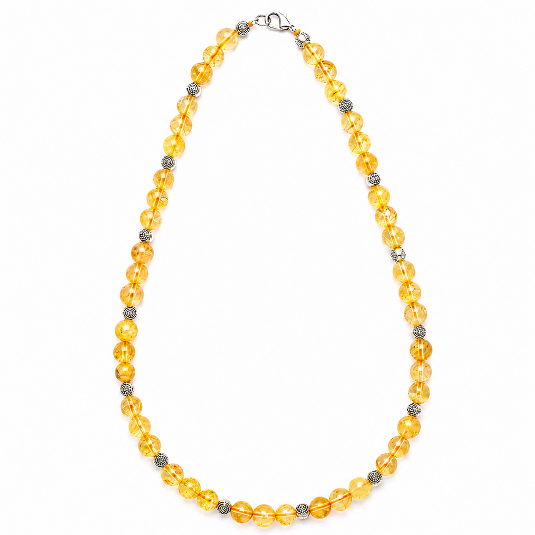 Golden Rutile Neckalce