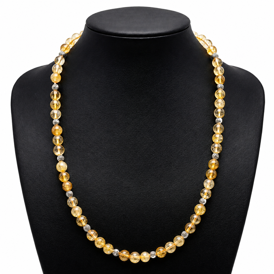 Golden Rutile Neckalce 