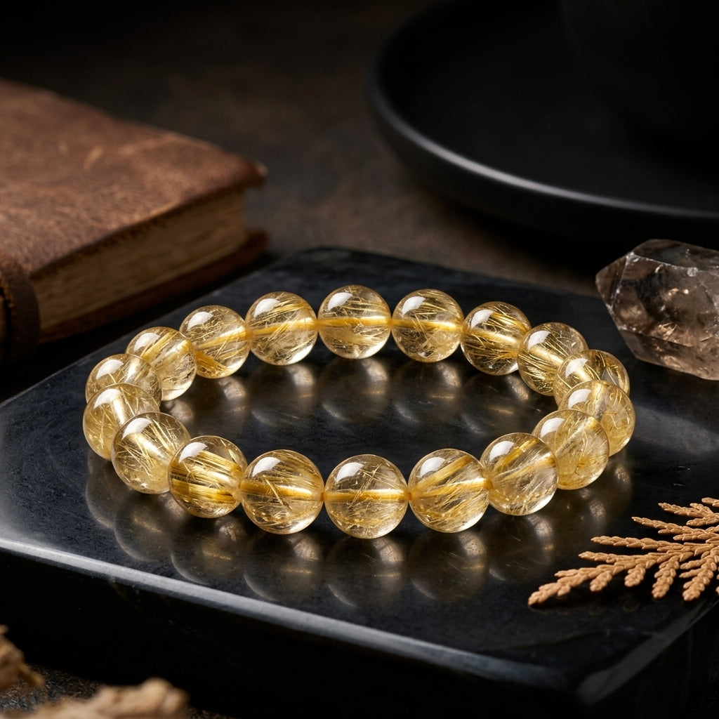 Golden Rutile Quartz