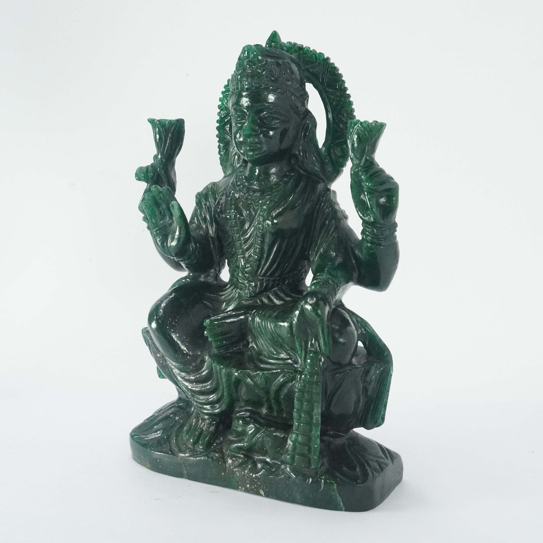 Green Aventurine Lakshmi Idol | 2301-2400 gms