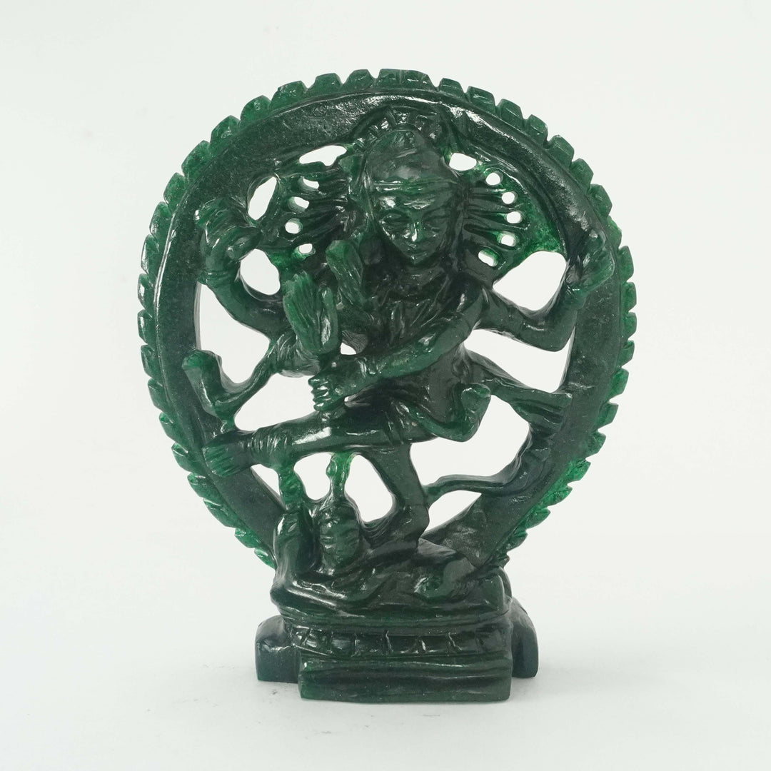 Green Aventurine Nataraj Idol | 601-650 gms