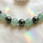 Load image into Gallery viewer, Green Aventurine &amp; Hematite Necklace 