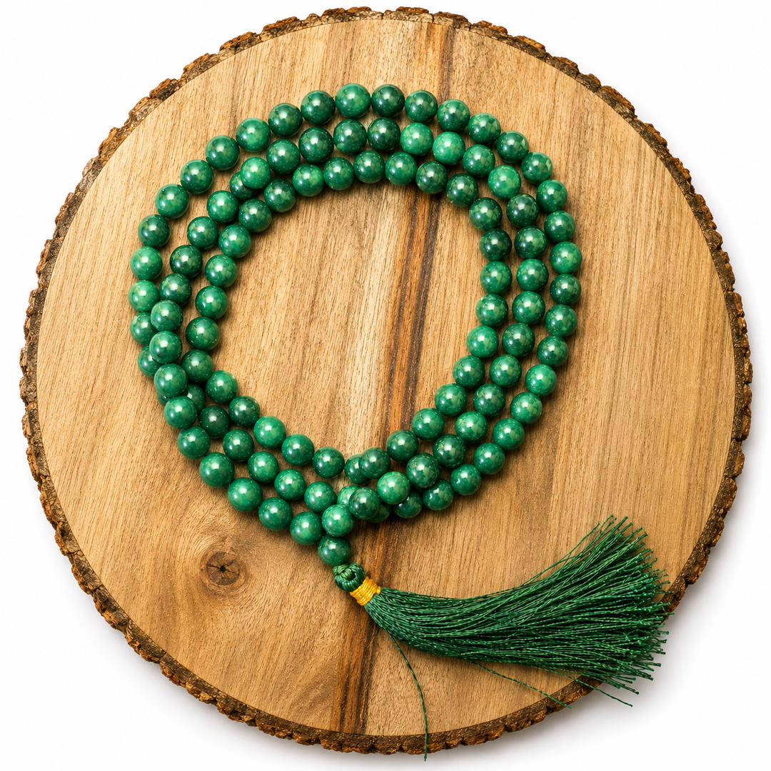 Green Aventurine Japamala