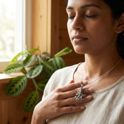 Hanuman Silver Pendant