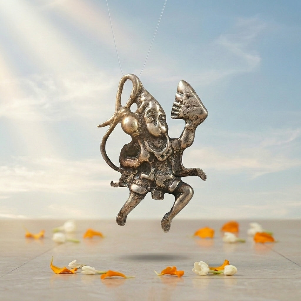 Hanuman Silver pendant