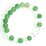 Load image into Gallery viewer, Health &amp; Wellness Resolution Support Bracelet - Round Beads 8mm
