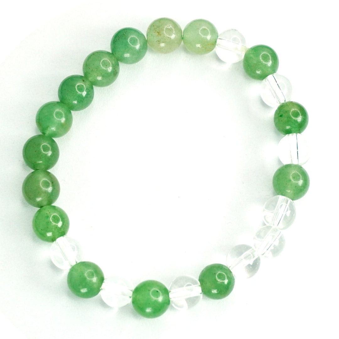 Health & Wellness Resolution Support Bracelet - Round Beads 8mm