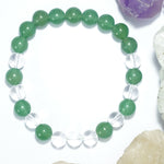 Load image into Gallery viewer, Health &amp; Wellness Resolution Support Bracelet - Round Beads 8mm
