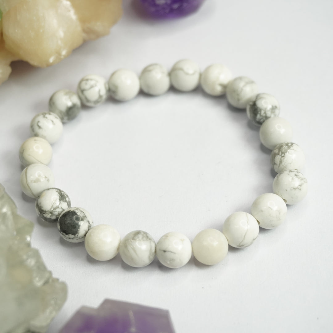 Howlite Bracelet: Awareness and Emotional Expression