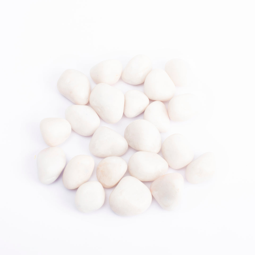 White Onyx Tumbled Stone