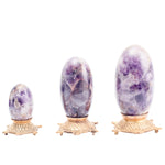 Load image into Gallery viewer, Amethyst Shivalingam: Peace and Calm
