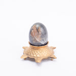 Blue Lace Agate Shivalingam: Strengthens Inner Attunement