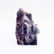 Amethyst Ganesha Idol- Face: Peace and Calm