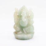 Load image into Gallery viewer, Green Jade Ganesha Idol: Improves Health
