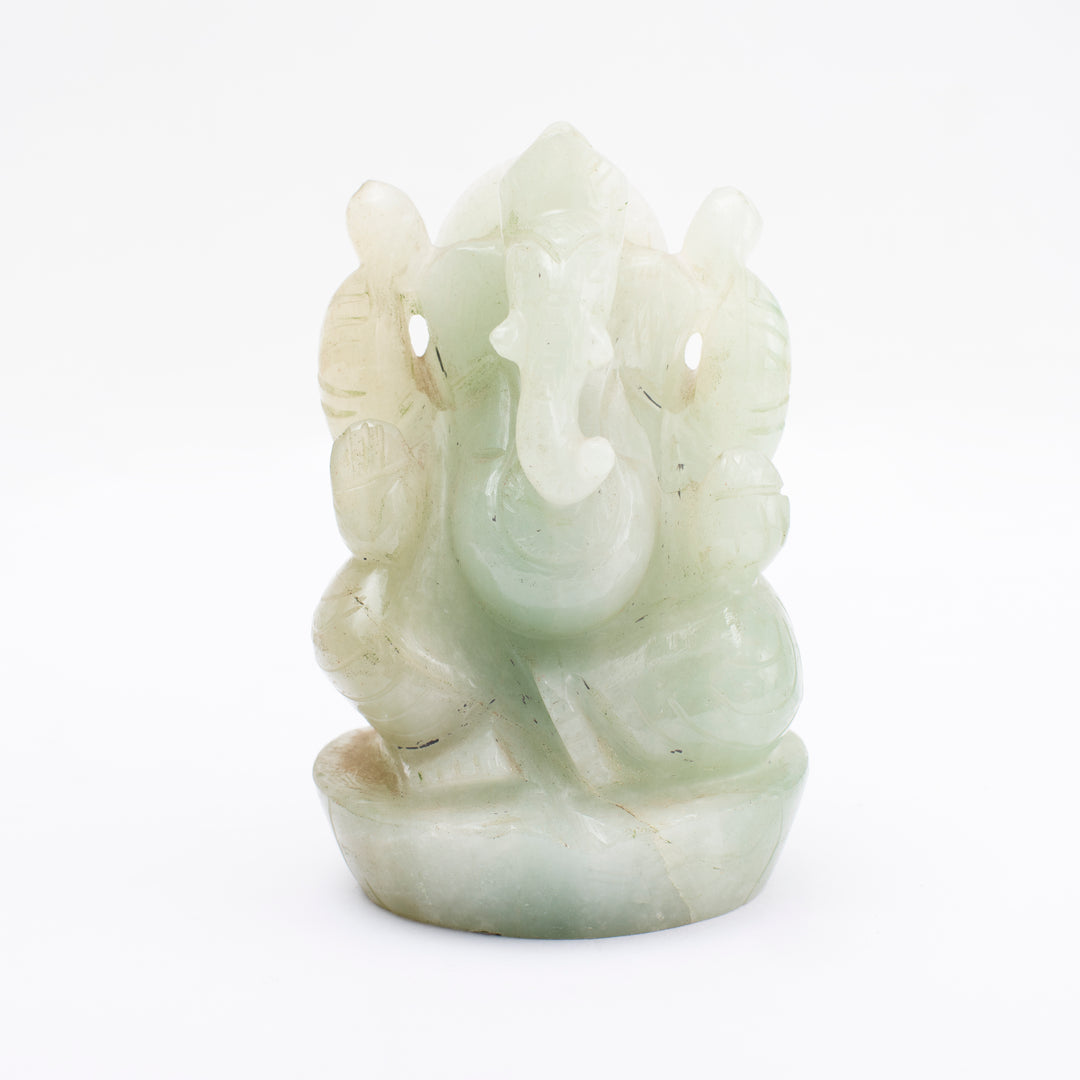 Green Jade Ganesha Idol: Improves Health