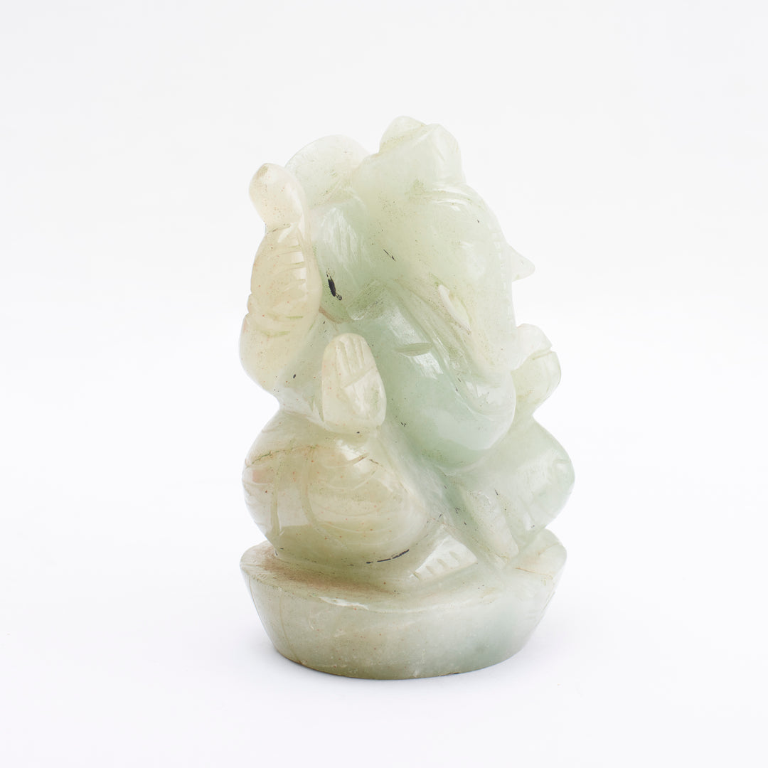 Green Jade Ganesha Idol: Improves Health