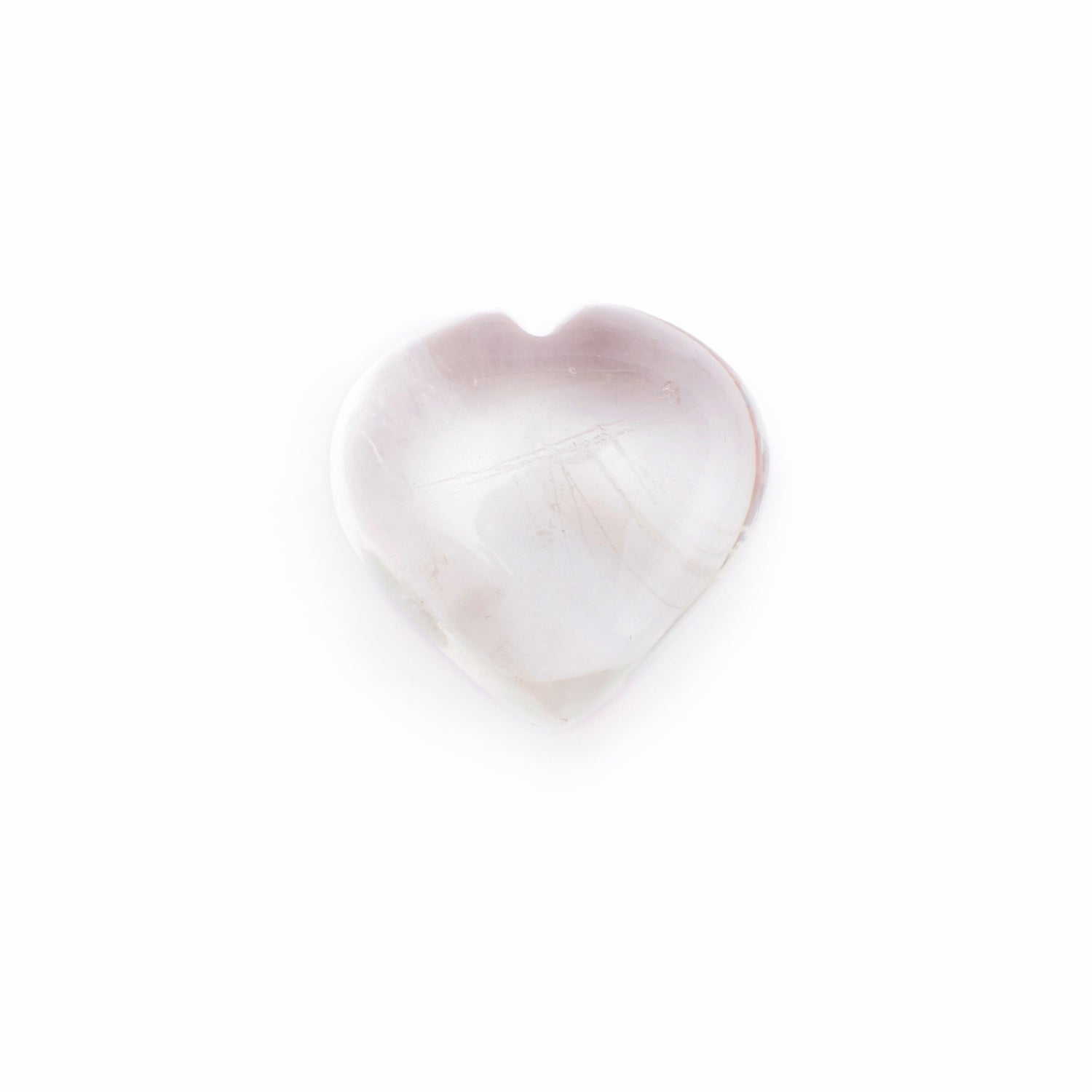 Clear Quartz Heart Shaped Crystal