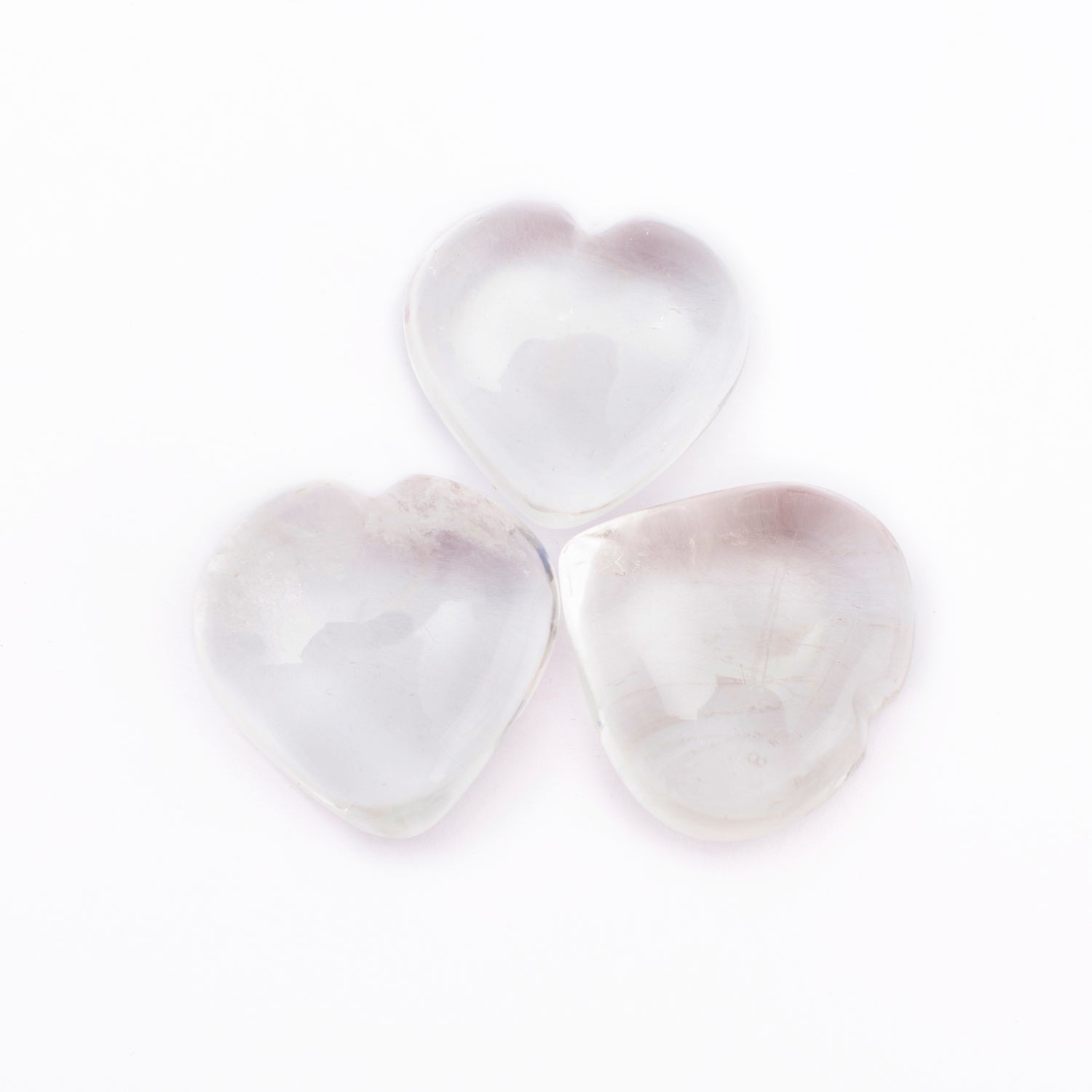 Clear Quartz Heart Shaped Crystal