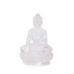 Crystal Clear Quartz Buddha Idol: Spiritual Awareness