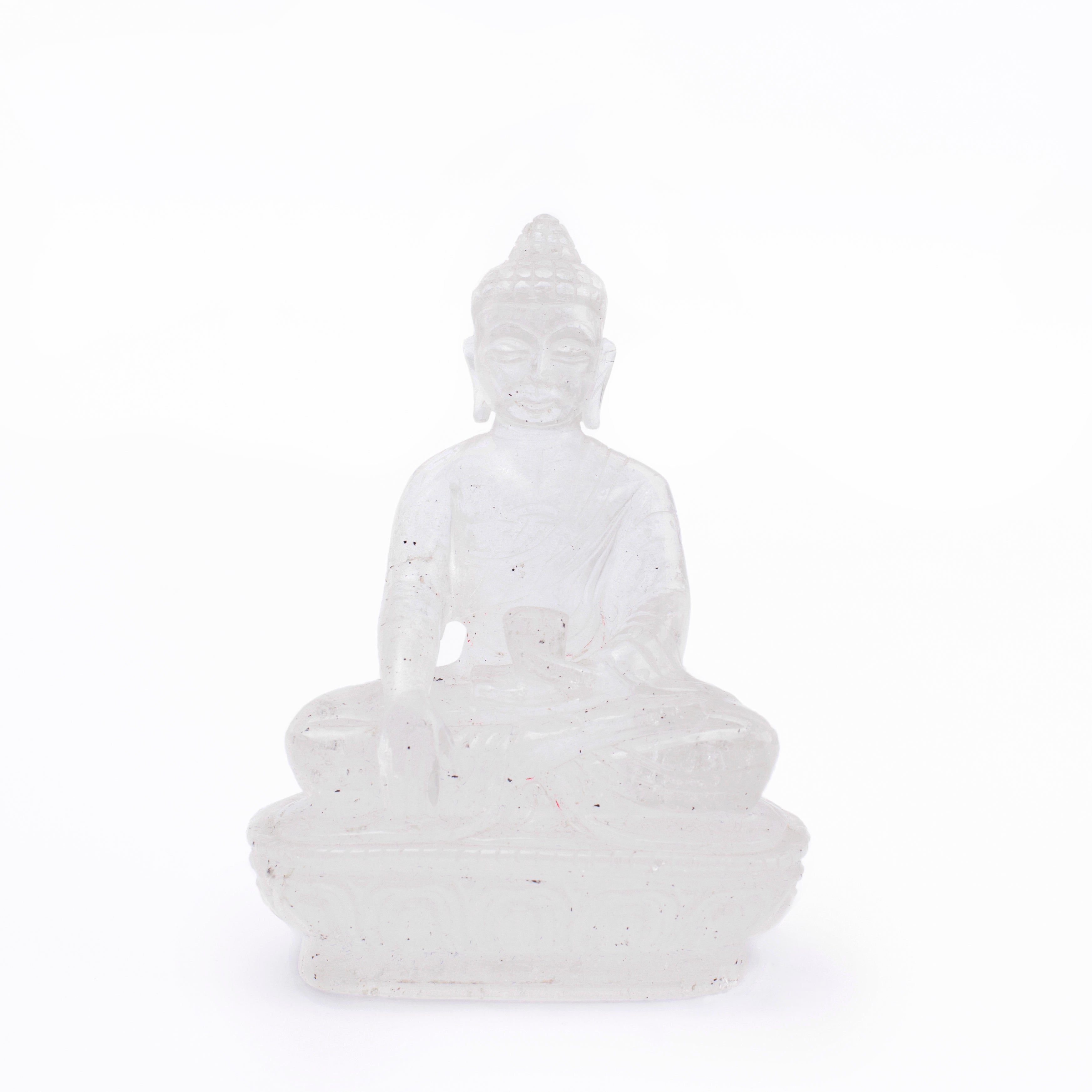 Clear Quartz Buddha Idol