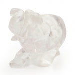 Load image into Gallery viewer, Clear Quartz Elephant Idol: Spiritual Awareness
