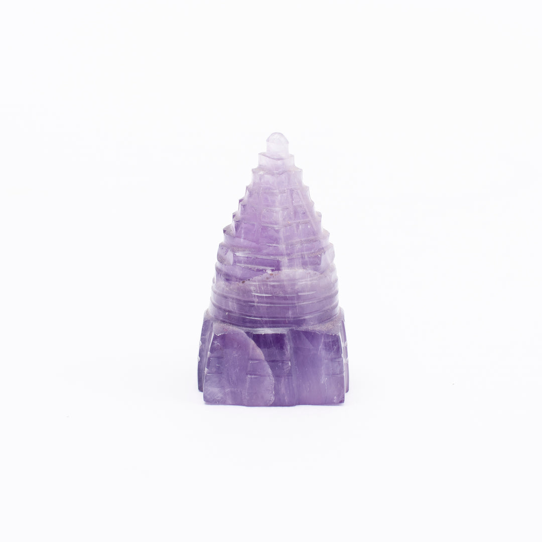 Amethyst Sri Yantra: Peace and Calm