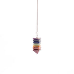 Chakra Stones Pyramid Pendulum