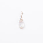 Load image into Gallery viewer, Clear Quartz Pendant: Spiritual Awareness - Drop Shape
