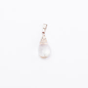 Clear Quartz Pendant: Spiritual Awareness - Drop Shape