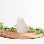 Load image into Gallery viewer, Clear Quartz Shiva Face Idol: Spiritual Awareness
