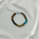 Scorpio Zodiac Sign Bracelet - Round Beads 8mm