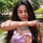 Load image into Gallery viewer, Jade Bracelet: Conch Charm
