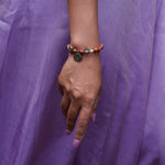 Load image into Gallery viewer, Sandstone Bracelet: Buddha Charm
