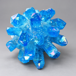 Load image into Gallery viewer, Blue Titanium Aura Quartz Cluster