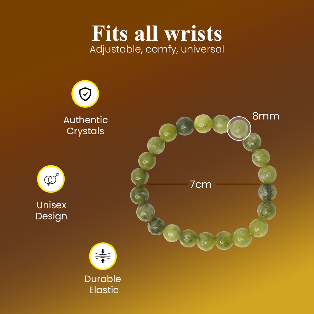 Green Jade Bracelet: Emotional harmony