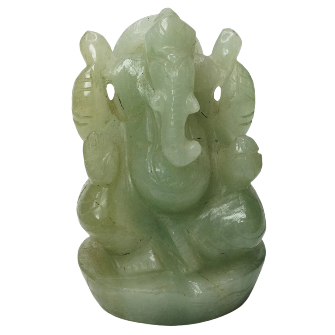 Green Jade Ganesha Idol: Improves Health