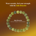 Load image into Gallery viewer, Green Jade Bracelet: Emotional harmony
