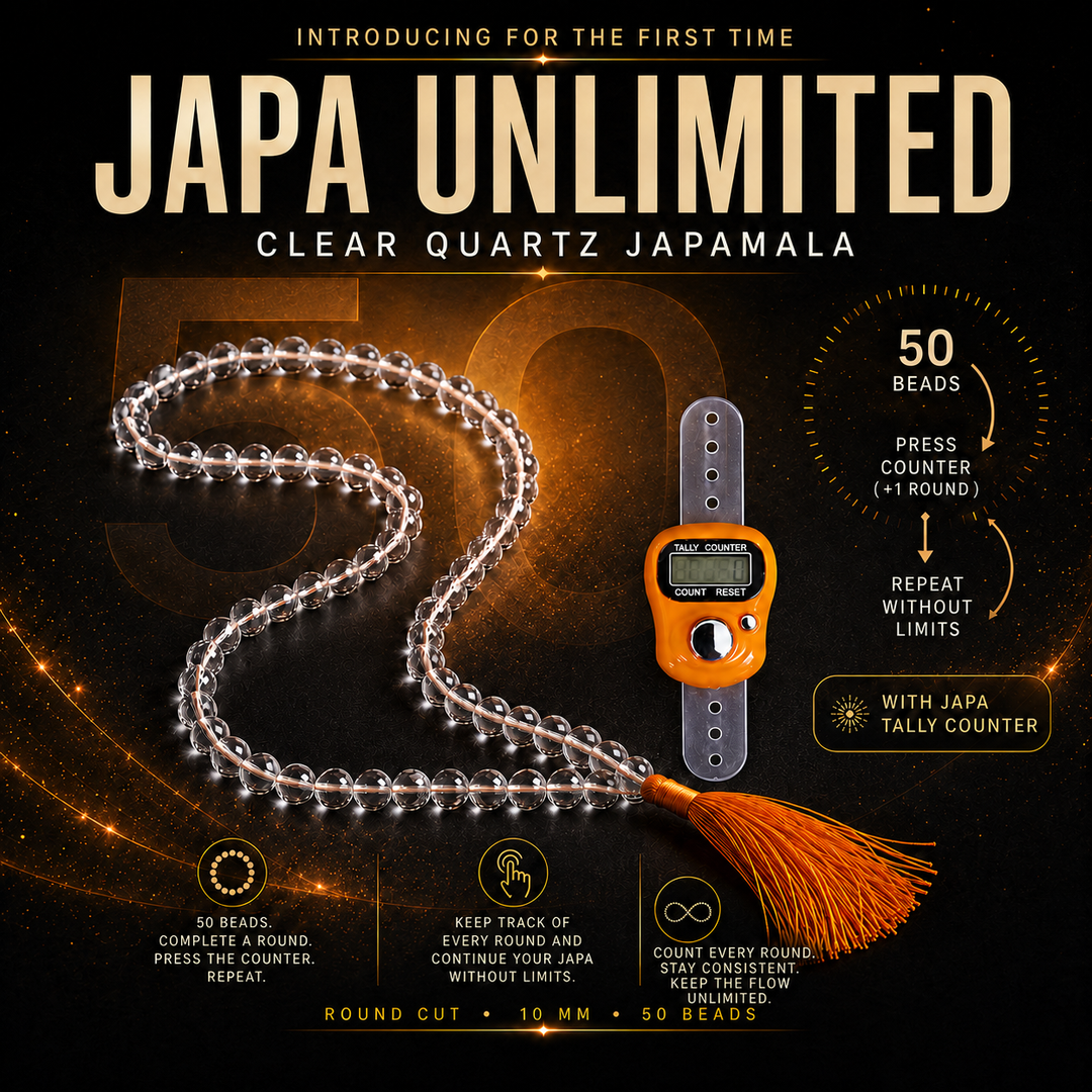 Clear Quartz Japamala