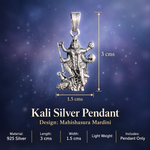 Load image into Gallery viewer, Kali Silver Pendant