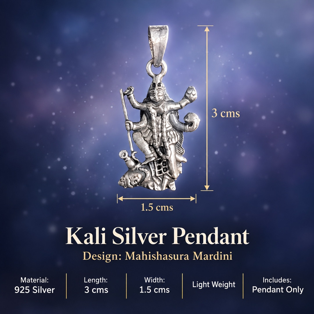 Kali Silver Pendant