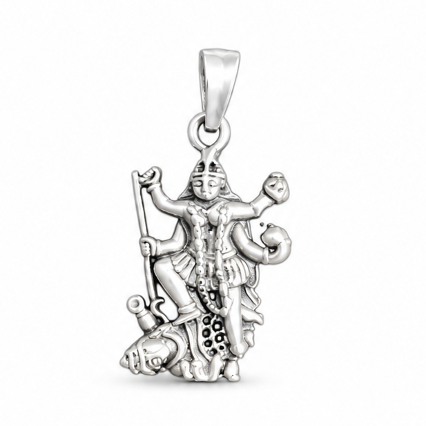 Kali Silver Pendant