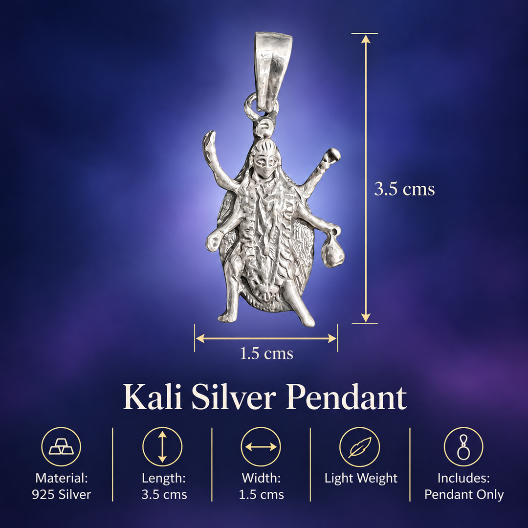 Kali Silver Pendant