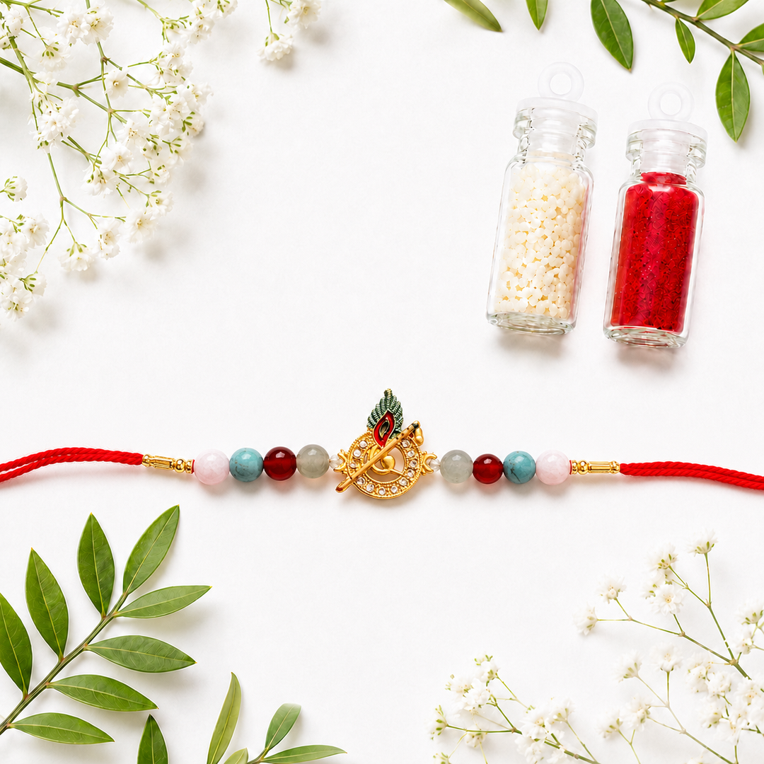 Kanhaiya Prem Crystal Rakhi