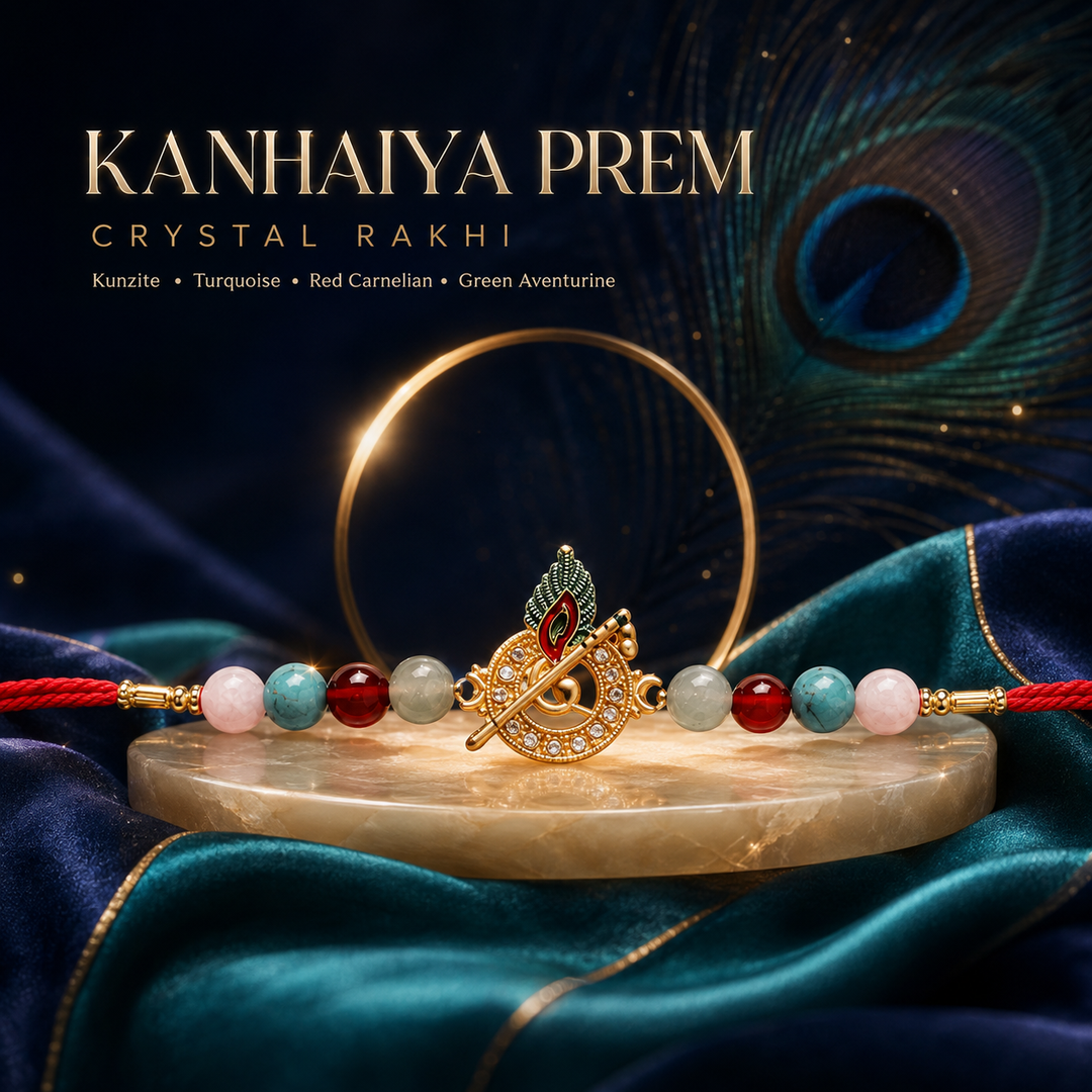 Kanhaiya Prem Crystal Rakhi